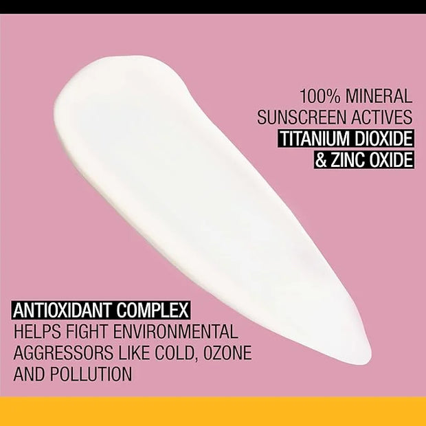 Neutrogena Purescreen+ Invisible Daily Defense Mineral Sunscreen for Face with SPF 30, Broad Spectrum Mineral Sunscreen wi...