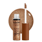 NYX PROFESSIONAL MAKEUP Butter Gloss Bling Lip Gloss, Non Sticky and Shiny Vegan Lip Makeup - Shimmer Down - Product Image