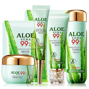 Aloe Vera Skin Care Set, Organic Aloe Vera Moisturiser Skincare Set, Aloe Vera Skin Care Routine Kit For Women Hydraing & ...