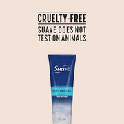 Suave Hair Gel For Men Barber Essentials Styling, Strong Hold and Low Shine, No Flakes, Barber-Quality Results, 9 oz - Pro...