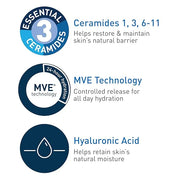 CeraVe Daily Moisturizing Lotion for Dry Skin, Body Lotion & Face Moisturizer with Hyaluronic Acid and Ceramides, Daily Mo...