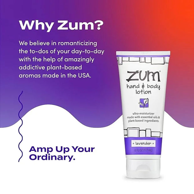 Zum Indigo Wild Hand & Body Lotion - Natural Hand Lotion for Dry Hands - Body Lotion for Women & Men - Body Moisturizers I...