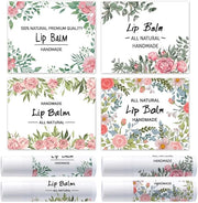 OLYCRAFT 100Pcs 4 Style Lip Balm