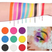 Rainbow Eyeshadow Palette - 9 Colors, High Pigmented, Bright Neon, Waterproof & Natural Finish - Product Image