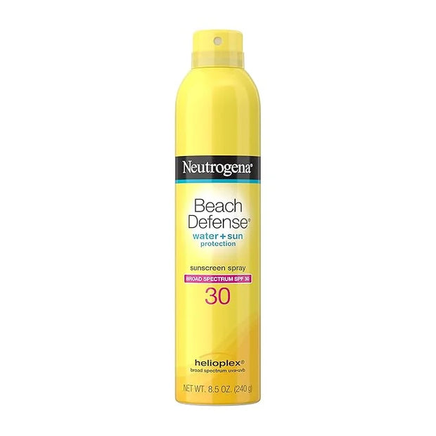 Neutrogena Beach Defense Sunscreen Spray SPF 30 Water-Resistant Sunscreen Body Spray with Broad Spectrum SPF 30, PABA-Free...