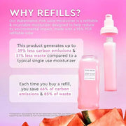Glow Recipe Refill Pink Juice Water Gel Face Moisturizer for Women, Men & Teens - Hydrating Hyaluronic Acid, Radiance Boos...