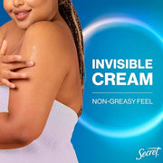 Secret Whole Body Deodorant Cream for Women, Peach & Vanilla Blossom Scent, Aluminum Free Deodorant, 72 HR Odor Protection...
