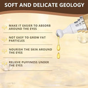 Soulight 5% Caffeine Eye Serum for Dark Circles, Puffiness & Wrinkles - Brightening Under Eyes Treatment with Hyaluronic A...