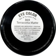 Terracotta Matte Pink Beige Mauve Pressed Powder Single Vegan Eyeshadow; Talc, Paraben & Cruelty Free - Product Image