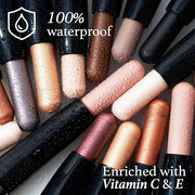 Julep Eyeshadow 101 Crème-to-Powder Waterproof Eyeshadow Stick – Silver Moonlight Shimmer – Long-Lasting, Crease-Proof, Me...