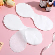 100 Pcs Disposable Non Woven Eye Care, Non Woven Eyes Covers for EyeCare, Disposable Eye Mask Cotton Spa Eyes Pads for Fac...