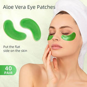 Under Eye Patches, 40 Pairs Eye Mask for Dark Circles, Puffy Eyes, Undereye Bags,Wrinkles,Eye Mask Patches with Aloe Vera,...