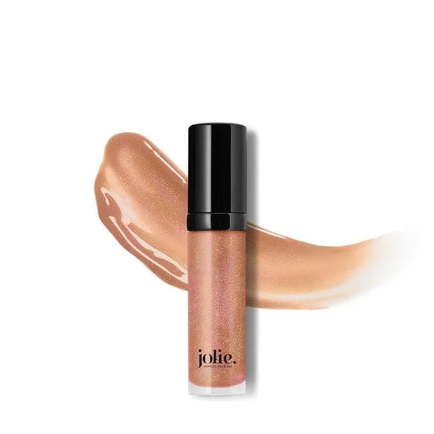 Jolie Super Hydrating Luxury Lip Gloss - Intense pigment W/Superior Shine (Gold Coast) - Product Image
