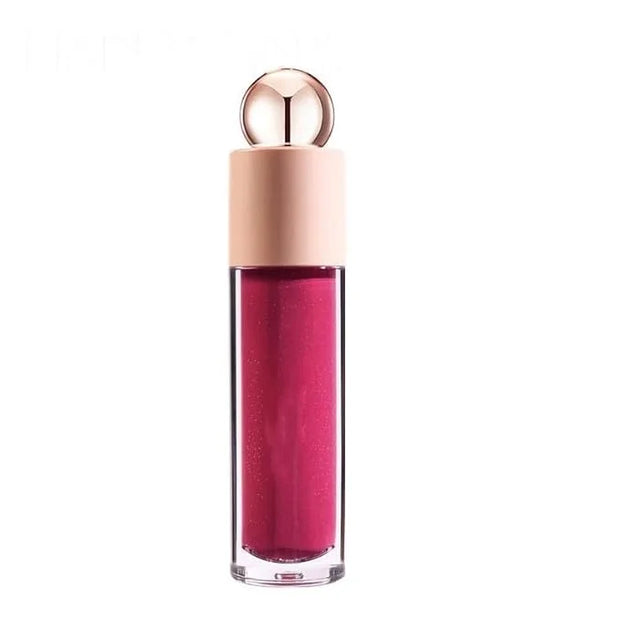 Shimmer Gloss Lipstick, Slicks Lip Gloss Diamond Shiny Pink Dark Red Purple Glitter Sparkly Glossy Shimmer Waterproof Girl...