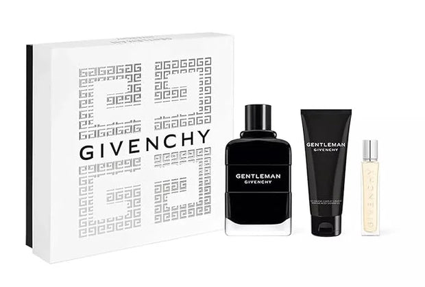 Givenchy Gentleman Reserve Privee Men's Gift Set (100 ml EDP + 75 ml Shower Gel + 12.5 ml Mini Travel Spray) - Product Image