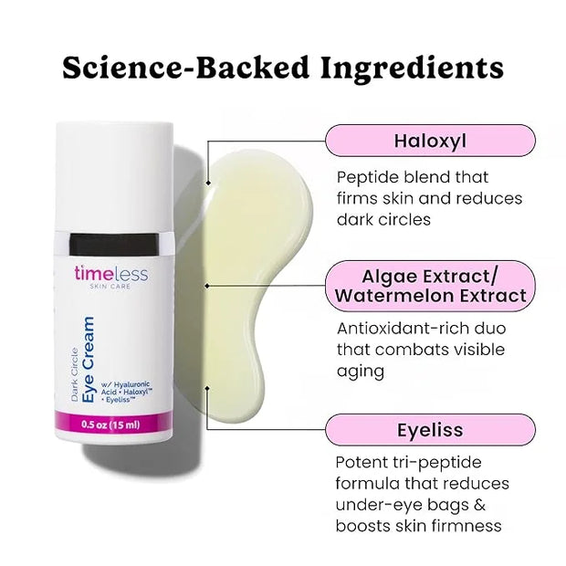 Timeless Skin Care Dark Circle Eye Cream - Product Image