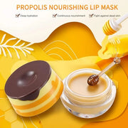 Lip Balm Honey Pot, Propolis Moisturizing Sleeping