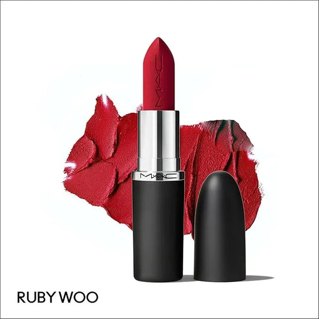 MAC Macximal Silky Matte - Ruby Woo for Women - 0.11 oz Lipstick - Product Image