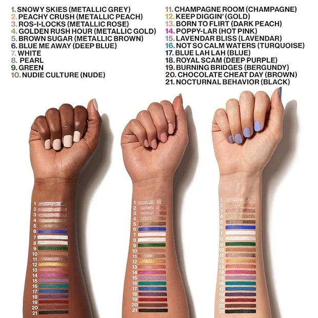 wet n wild Color Icon Cream Eyeliner Eyeshadow Multi-Stick, Moisturizing, Nourishing Velvety Cream-to-Powder Buildable & B...