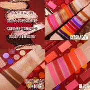 UCANBE Eyeshadow Makeup Palette, 36 Color Matte Shimmer Glitter Eye Shadow Highlighter Contour Blush Powder, High Pigmente...