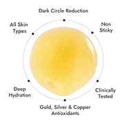 CDERMA Anti Aging Eye Serum Reduces Wrinkles, Fine Lines, Puffiness & Dark Under Eye Bags. Instant Lift & Firm - Made in F...