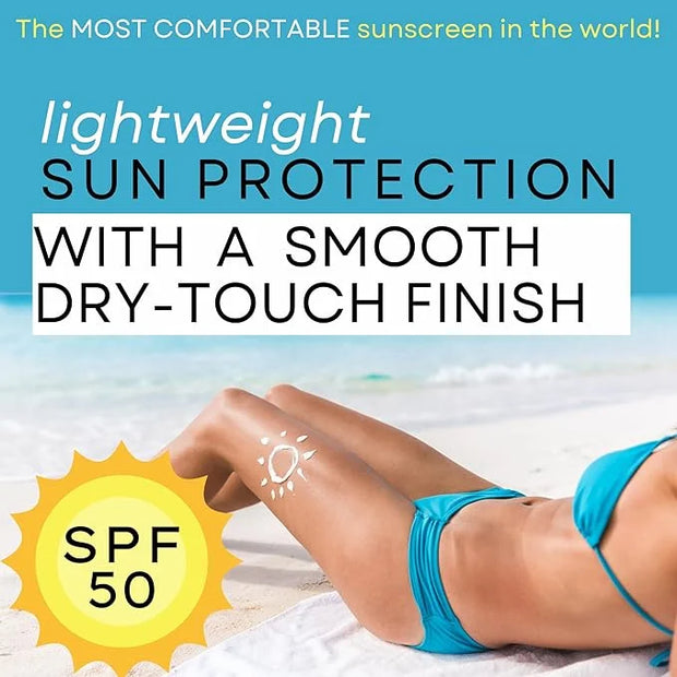 Surface Dry Touch Sunscreen Stick, Water Resistant, UVA/UVB Broad Spectrum, Fast Drying Protection, PABA Free - 1.5oz - SP...