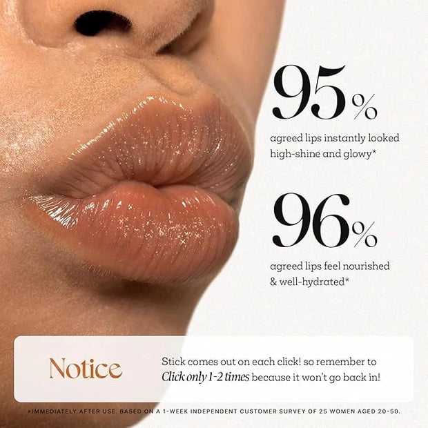 Nature Republic HONEY MELTING LIP GLITTER (14 MAPLE) SOFT LIP STICK Hydrating Gloss, Moisturizing balms, Shine Glimmer Fin...