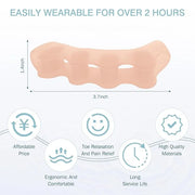 2 Pcs Toe Spacers for
