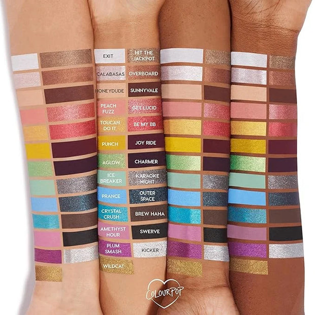 ColourPop Crème Gel Waterproof Eyeliner - 18HR Wear, Ultra-Pigmented Eyeliner Pencil with Matte & Metallic Finishes - Smud...