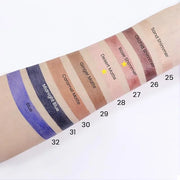 Kaely 2Pcs Cream Eyeshadow Sticks Set for Eyes Waterproof,Rose Shimmer & Desert Matte Eye shadow Stick Pencil Pen Bulk som...
