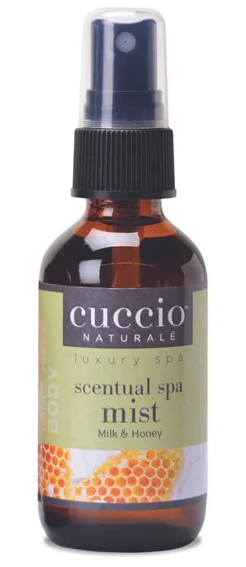 Cuccio 4 Piece Spa To Go Kit – Milk & Honey – Nourishing Skincare Set for Hydration and Softening - Product Image