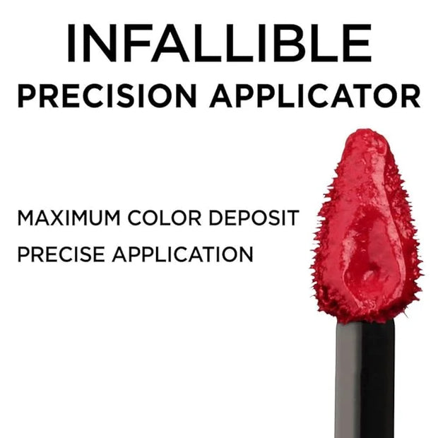 L'Oreal Paris Makeup Infallible 8 Hour Lip Gloss, Comfortable & Hydrating Formula, Posy, 0.5 fl.oz. - Product Image