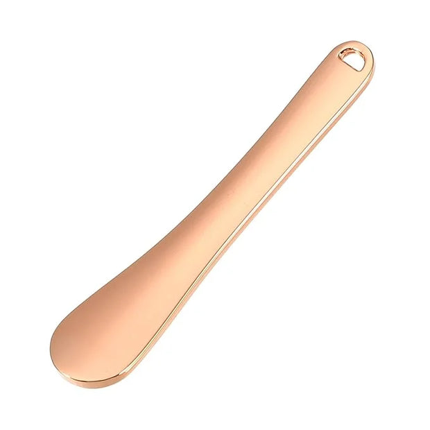 VOCOSTE 4 Pcs Makeup Spatula Mini Spoon, Eye Cream Massage Sticks Beauty Scoop, for Facial Cosmetic Face Cream, Zinc Alloy...