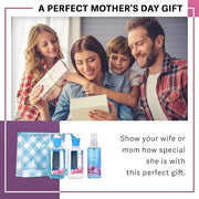 Bath & Body Care Travel Set - Home Spa Set with Body Lotion, Shower Gel and Fragrance Mist, Personal Body Care Travel Set ...