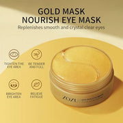 Gold Eye Mask Hydrating Moisturizing Gentle Moisturizing Improve Eye Dryness Eye Mask Patch - Product Image