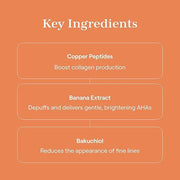 Live Tinted Rays Copper Peptide Eye Masks - Cooling, Brightening, and Nourishing Under Eye Patches, Reduces Fine Lines, De...