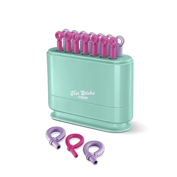 Conair Silicone Hot Rollers for Long, Medium, and All Hair - Hair Curler - No Hair Roller Clips Needed - Product Image