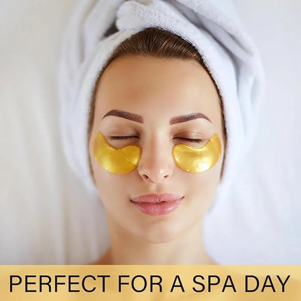 25 Paris Under Eye Patches Eye Mask for Puffy Eyes, Reducing Dark Circles, Anti-Aging & Refreshing, Collagen Eye Mask Eye ...