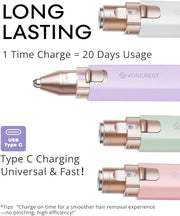Eyebrow Hair Trimmer: Rechargeable Facial Hair Removal Device for Removing Unwanted Peach Fuzz from Lips Chin Neck As Well...