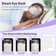 16 Packs Steam Eye Mask,Self Heating Warm Compress for Dry Eyes,Heated Eye Mask for Fast Relief,Disposable Moist Heating C...