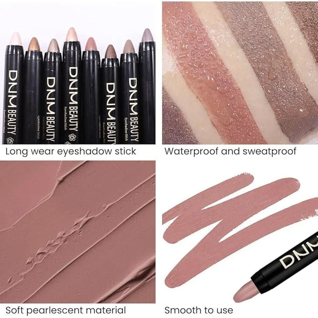 Kaely 2Pcs Cream Eye Shadow Sticks for Older Women, Stone Matte & Putty Matte Natural Eyeshadow Pencil Pens Waterproof, so...
