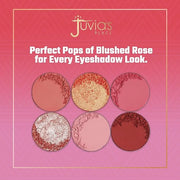 Juvia's Place Palette Blushed Rose - Rosy, Pinks, Rose-Gold, Shades of 6, Professional Eye Makeup, Pigmented Makeup Palett...