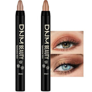 evpct 2Pcs Cream Eyeshadow Sticks Set for Eyes Beige Gold & Bronze Gold Shimmer Eye Crayon Shadow Brightener Stick Pencil ...