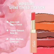 Oulac Apple Red Lipstick - Moisturizing Lip Stick Glossy Solid Shine Lip Gloss, Sheer Shine Juicy Finish, Lightweight and ...