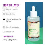 Good Molecules Niacinamide Serum - 10% Niacinamide B3 Facial Serum for Blemishes, Enlarged Pores, Balancing and Hydrating ...