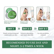 Under Eye Mask, 30 Pairs Seaweed Eye Masks for Dark Circles and Puffiness Treatment, Under Eye Patches for Puffy Eyes and ...
