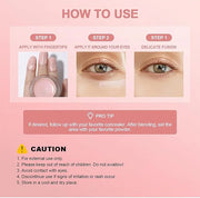 4 Colors Under Eye Brightener, Conceal & Brighten Dark Circles, Nourishing Waterproof Under Eye Cream Pot Concealer Full C...