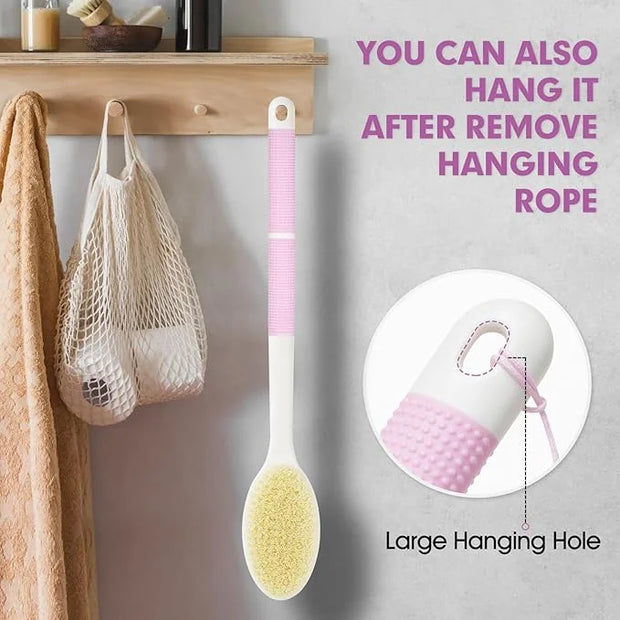 Body scrubber anti slip for
