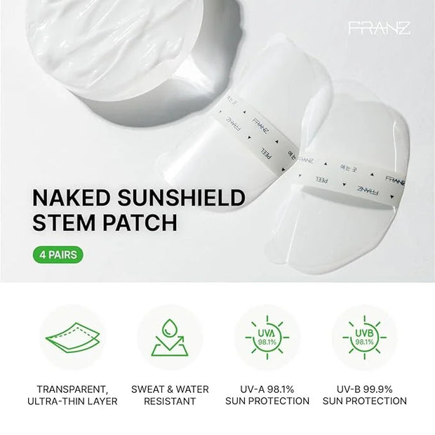 FRANZ - UV Patch UPF 50+ Sun Protection for Hiking, Cycling, Running, Camping - Breathable Lightweight Packable for Casual...
