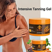 Brown Tanning Gel Tanning Cream,Tanning Accelerator Cream, Soft Brown Intensive Tanning Luxe Gel,Tanning Luxe Gel, Tanning...